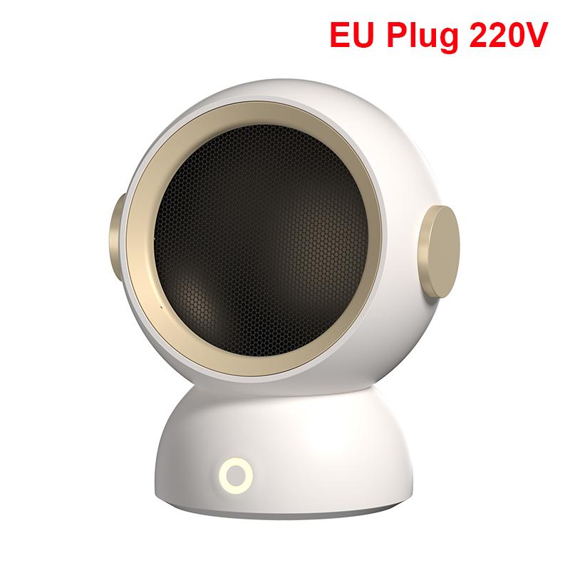 Фен Электрический Обогреватель Вентиляторный Для Комнаты Мини Бытовой Вентилятор Обогреватель Портативные Теплые Вентиляторы Электрический Обогреватель Вентилятор Низкое Потребление EU