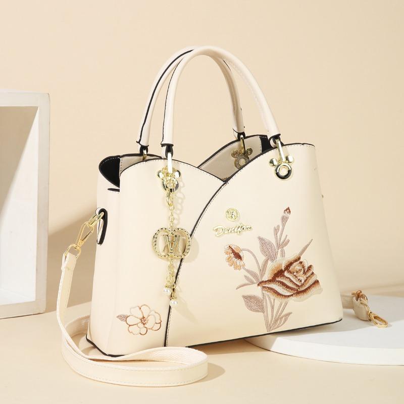 Bag Handbag Women s New Four Seasons Commuter Women s Fashion Middle-aged Large Capacity Mom Bag Women s Bag