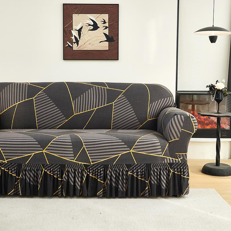 stretch floral Couch Cover Sofa Covers Washable Furniture Protector for Dogs Corner sofa skirt 1/2/3/4 seater sofa slipcovers
