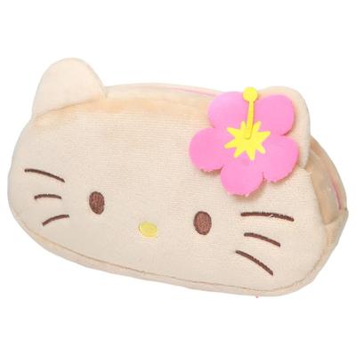 FABRIK Sanrio Plüsch Gesichts Stifteetui Hello T'S Kitty/Sonnenbrand