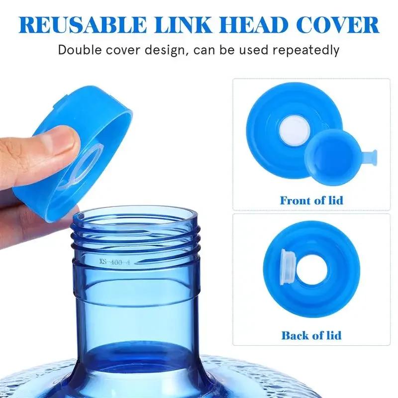 Water Bottle 5L 7.5L Portable Water Bucket Thick Mineral Water Jug Storage Bucket Dispenser Barrel for Outdoor Camping