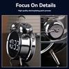 Electronic Intelligent Loud Alarm Clock for Students Extra Large Metal Alarm Clock with LED Screen for Heavy Sleepers