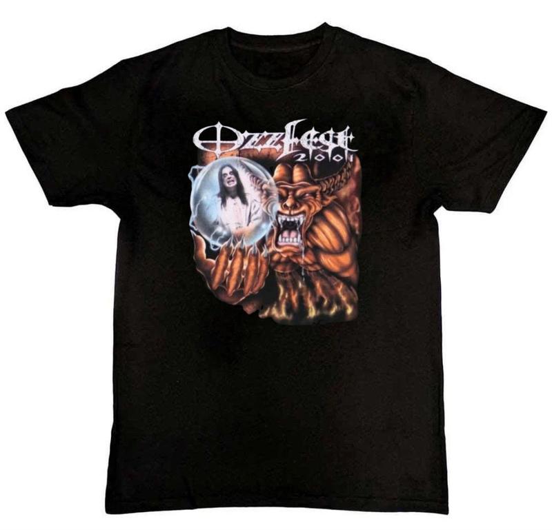 2001 Ozy Osbourne Ozzfest Concert Graphic Print Unisex T-Shirt L