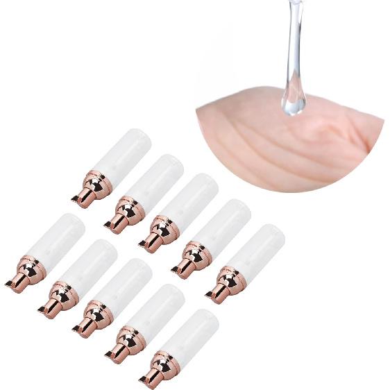 ZJchao 10Pcs Foam Pump Bottle 50ml Transparent Design PET Large Mouth Foam Dispenser for Body Wash Shampoo