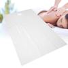 Beauty Salon Sheets SkinFriendly SPA Massage Table Bed Cover with Face Breath Hole(White )