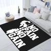 No Pain No Gain Print Carpet GYM Floor Mat Bathroom Anti slip Doormat Absorb Water Long Strip Kitchen Cushion Home Welcome Rugs