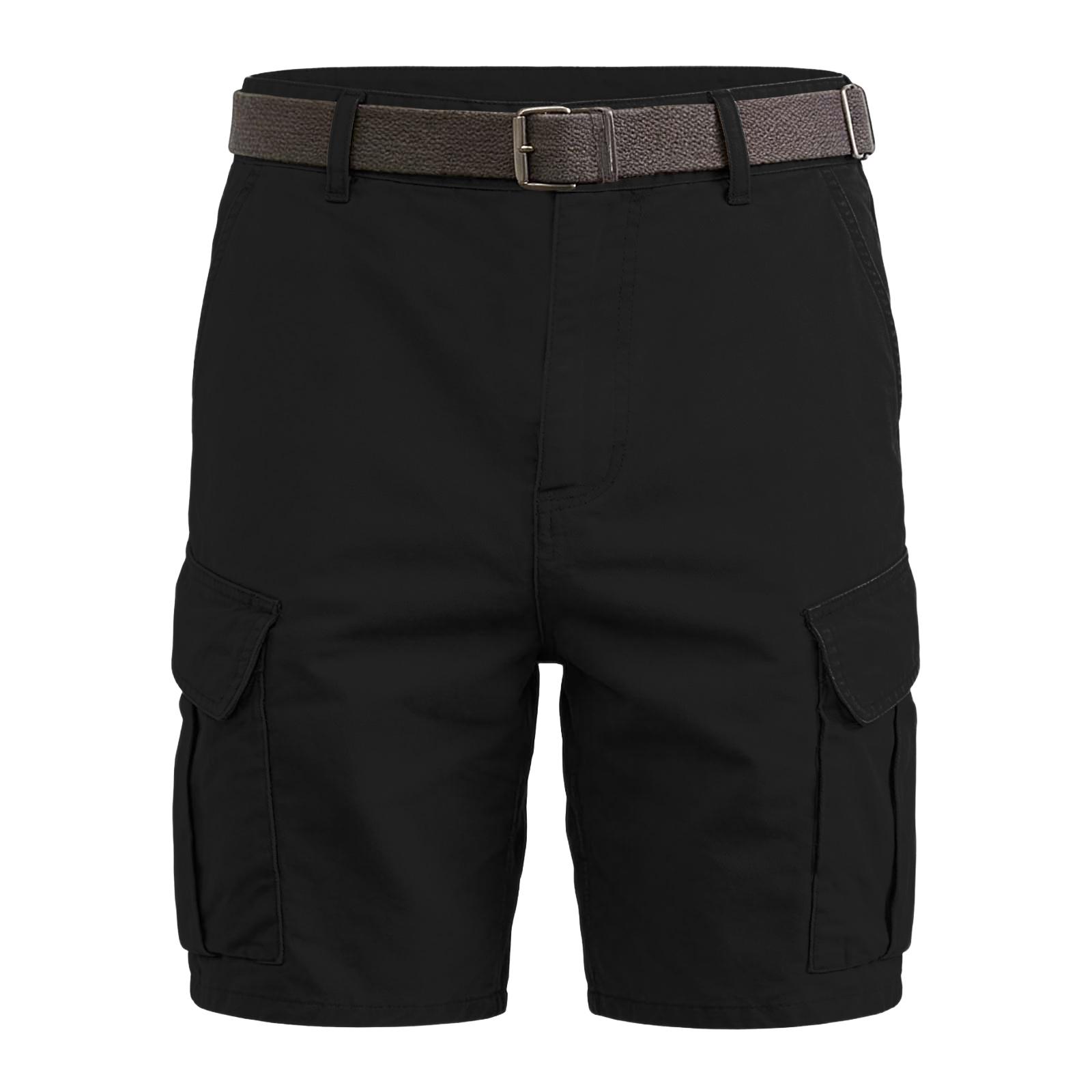 

Men s Casual Beach- Lightweight Workwear Shorts XXXXL чорний