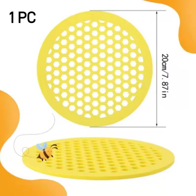 Floating Bee Island-Bee Waterer Bee Insect Drinking Tray Beekeeping Setups Luring Insect Waterer Island Tray For Outdoor Garden
