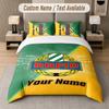 Rapid Wien FC Design Bedding Set Custom Text 1 Duvet Cover & 2 Pillow Cases