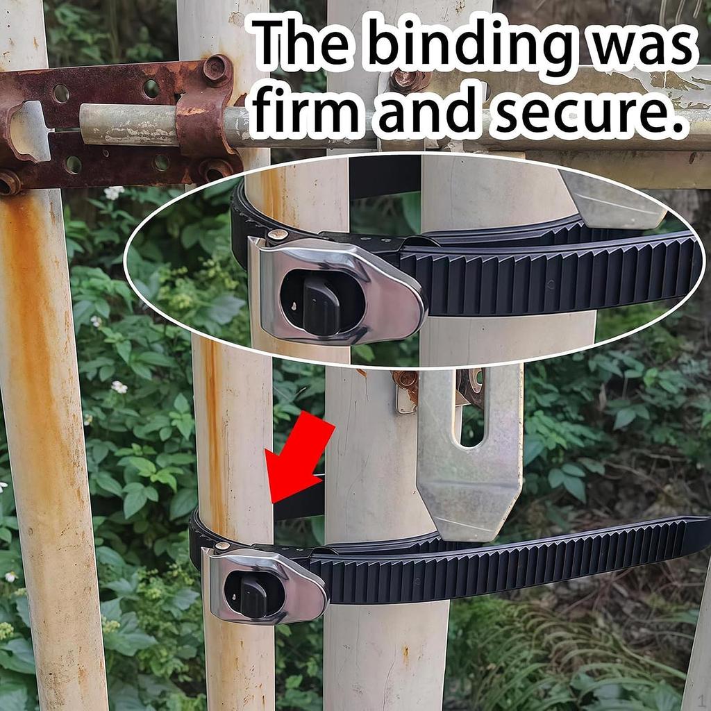 Ratsche Kabelbinder Verstellbares Schlossband Schwerlast Befestigungs-Reißverschluss für Industrie