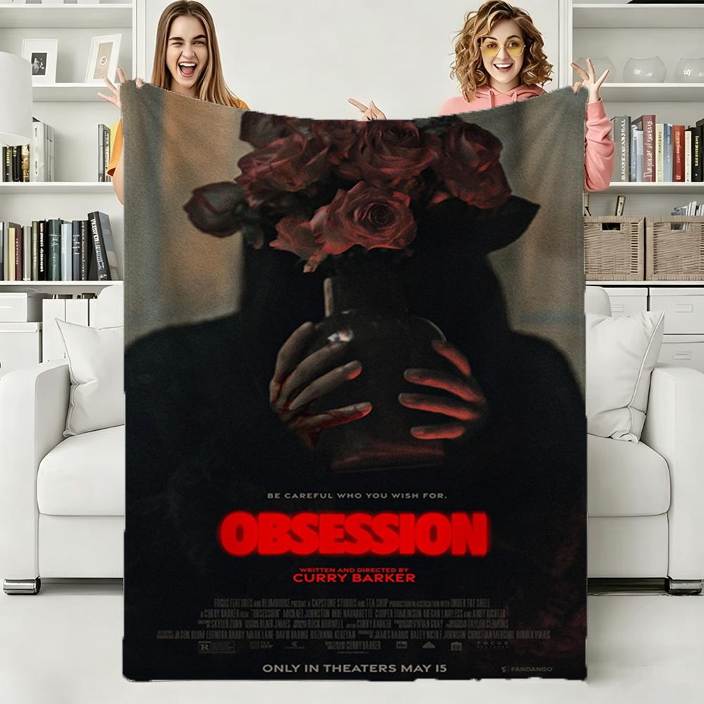 O-obsession Thriller Film Soft Warm Flannel Blanket Art For Bedroom Wall Living Room Decor Bed Camping Picnic Office Gift