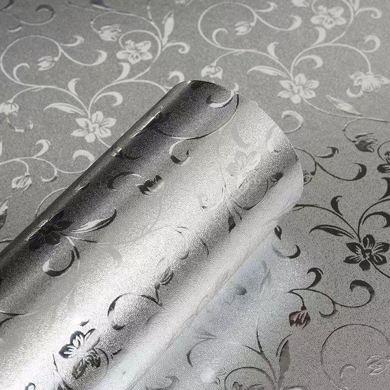 Waterproof Oil-Proof Moisture-Resistant Self-Adhesive Aluminum Foil Drawer Liner and Countertop Sticker.