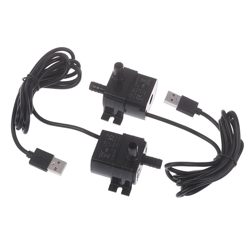Ultra-Quiet Brushless Dc Usb Water Pump 5V 1W 130L/H Lift 100Cm Submersible Fountain Aquarium Circulating Micro Water Pump