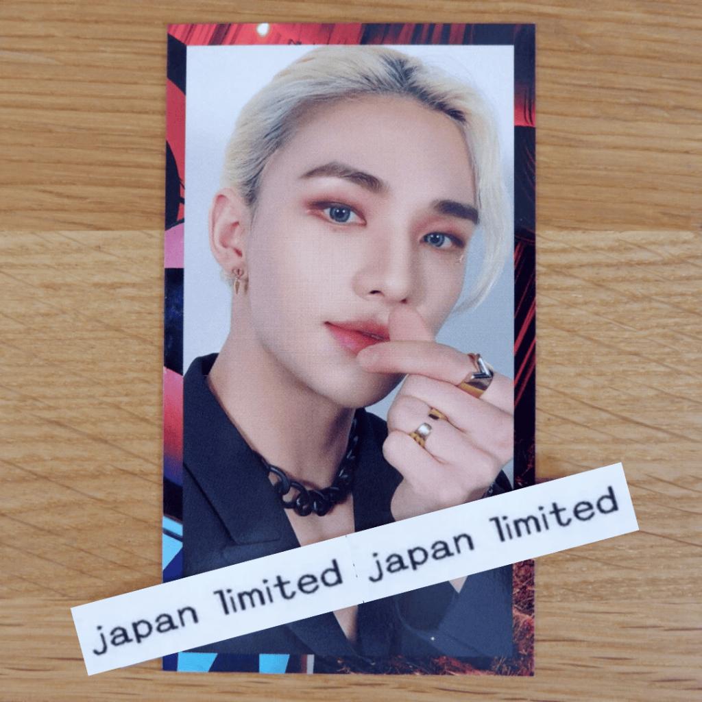 STRAY KIDS JAPAN CIRCUS OFFICIAL PHOTO CARD A B STANDARD FC ver. TOWER RECORDS HMV FC UNIT STAY