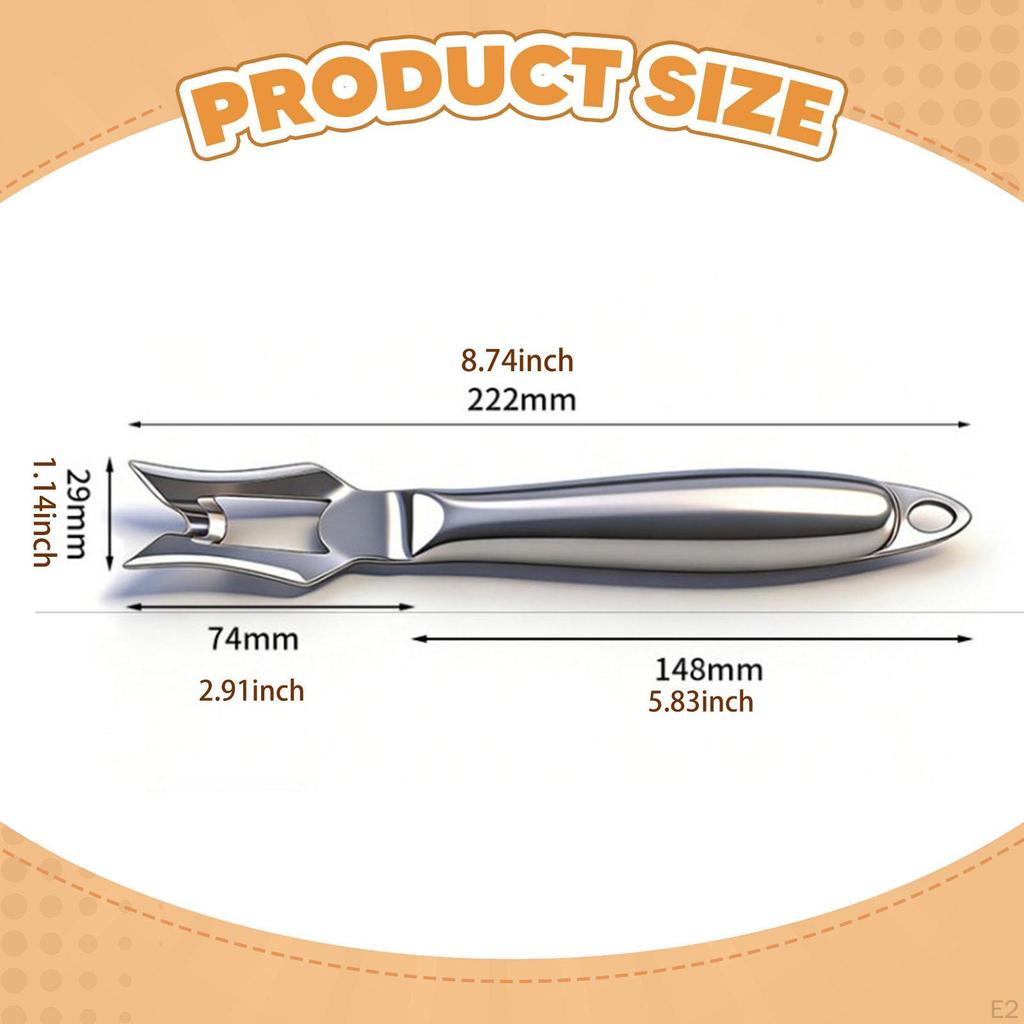 Fruit Corer, Cleaning Utensil, Portable, Stainless Steel, Hand Tool for Coring Fruit, Ideal