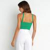 2025 European & American Sexy Halter Knit Tank Top - Slim Fit Women's Summer Fashion