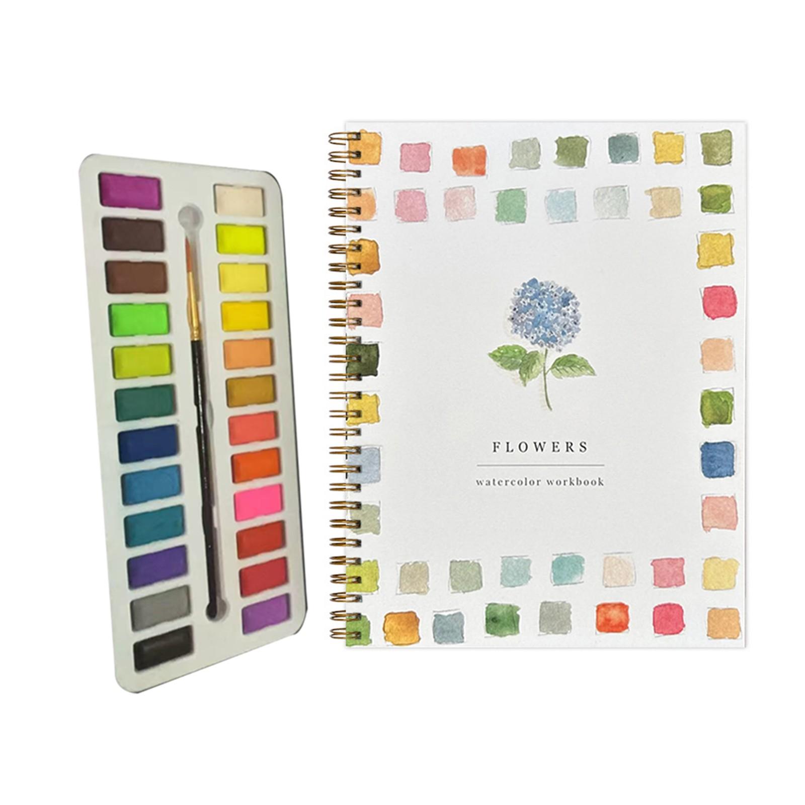 

Рабочие тетради по акварели, рабочие тетради по акварели для начинающих, принадлежности для рисования художественных промыслов, акварельные книги для детей, взрослых, подростков One Size