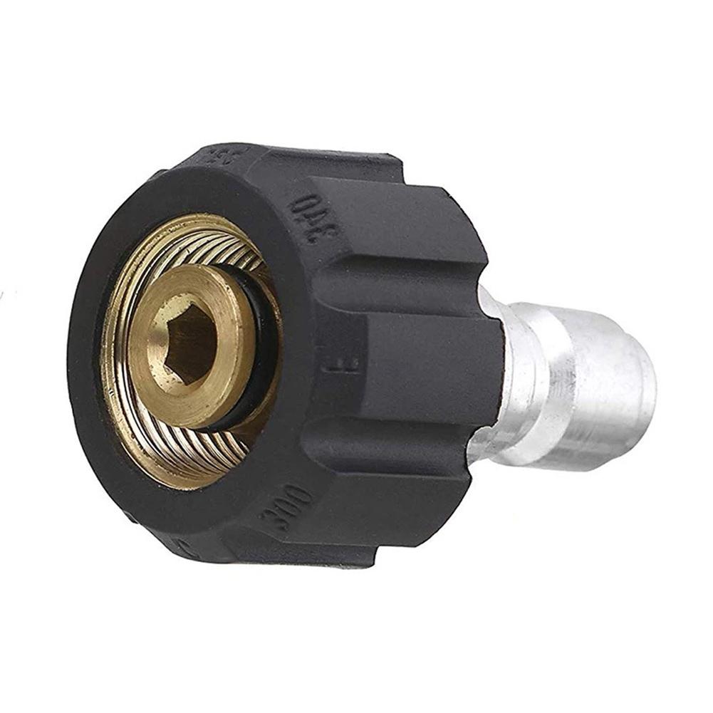 High Pressure Quick Connector Brass Water Gun Joints 1/4 Inch Garden Irrigation Connector 3/8 Inch Quick Coupling for Water Pipe