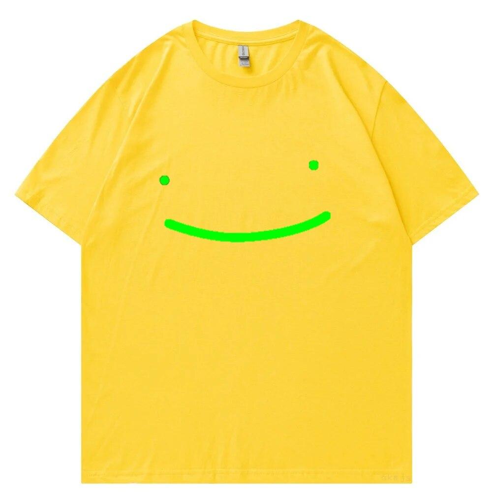 Dream Merch Trička Unisex WoUnisex Trička Harajuku s krátkým rukávem Street Ležérní Móda Oversized oblečení Top Trička s krátkým rukávem