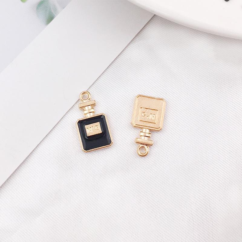 DIY Jewelry Drip Oil Alloy Lipstick Perfume Pendant Earring Stud
