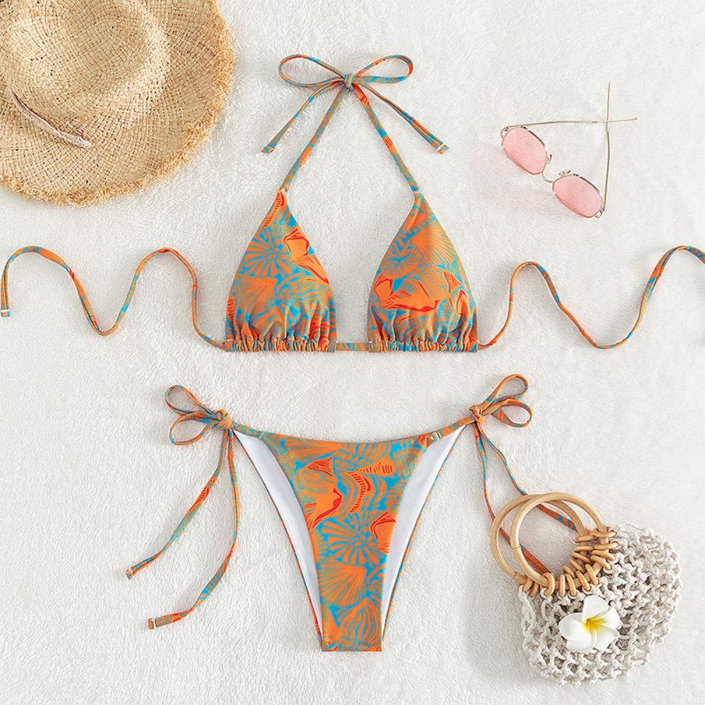European and American Sexy Bikini Swimming Beach Hot Spring Swimsuit