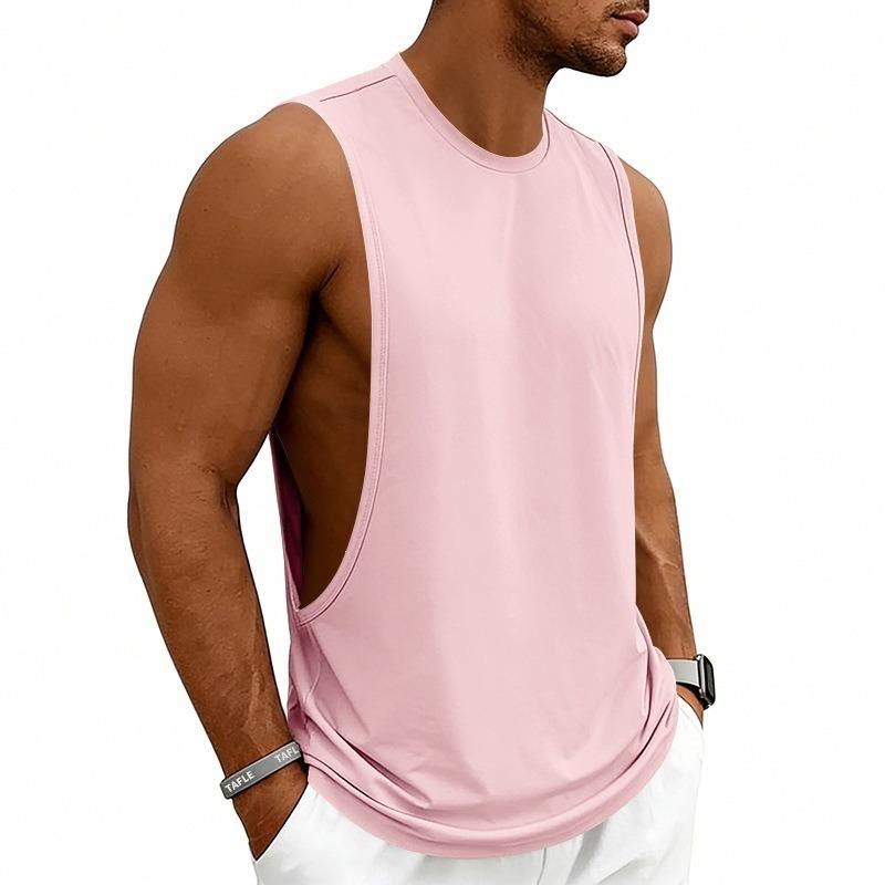 Men Loose Summer Sports Tank Top Gym Fitness Basketball Training Vest