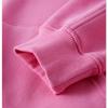 Women's Autumn and Winter Plus Cashmere Solid Color Hoodie Spice Girls Miss Umbilical American Pullover Top