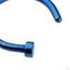 6 Pieces Nose Hoop Ring Stainless Steel Assorted Color 18g 20g Body Jewelry