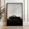 Vintage Schwarz-Weiß-Sportwagen-Fotodruck Moderne Schlafzimmer-Wanddekoration Auto-Poster Schwarz-Weiß-Sportwagen-Leinwanddruck