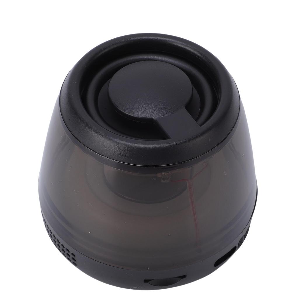 Magnetisch   S     5.3 St eo Sound Tragbarer Drahtloser S   mit RBG-Licht für Outdoor-Party Zuhause Reise Schwarz