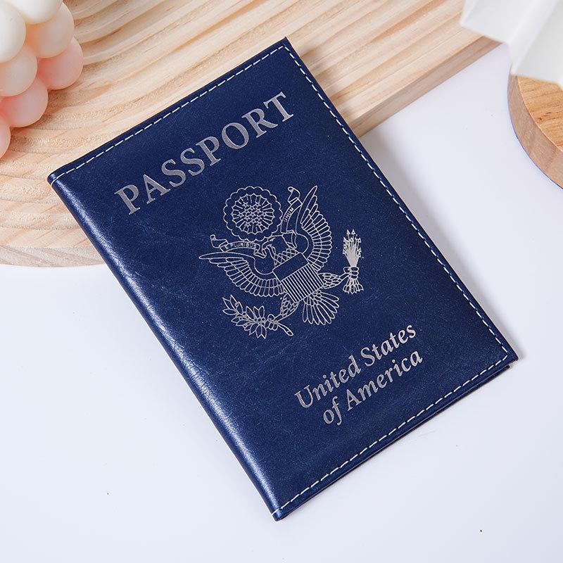 

Тримач для паспорта Шкіра ПУ Книжка для паспорта Подорожній Тримач для паспорта Захисна обкладинка Багатофункціональний