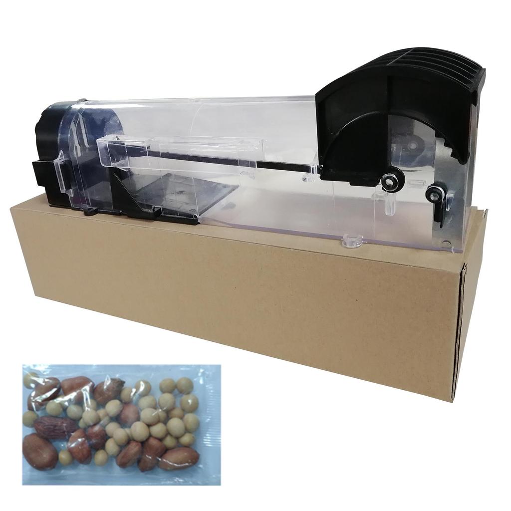 Clear Plastic Rodent Bait Station & Mouse Trap