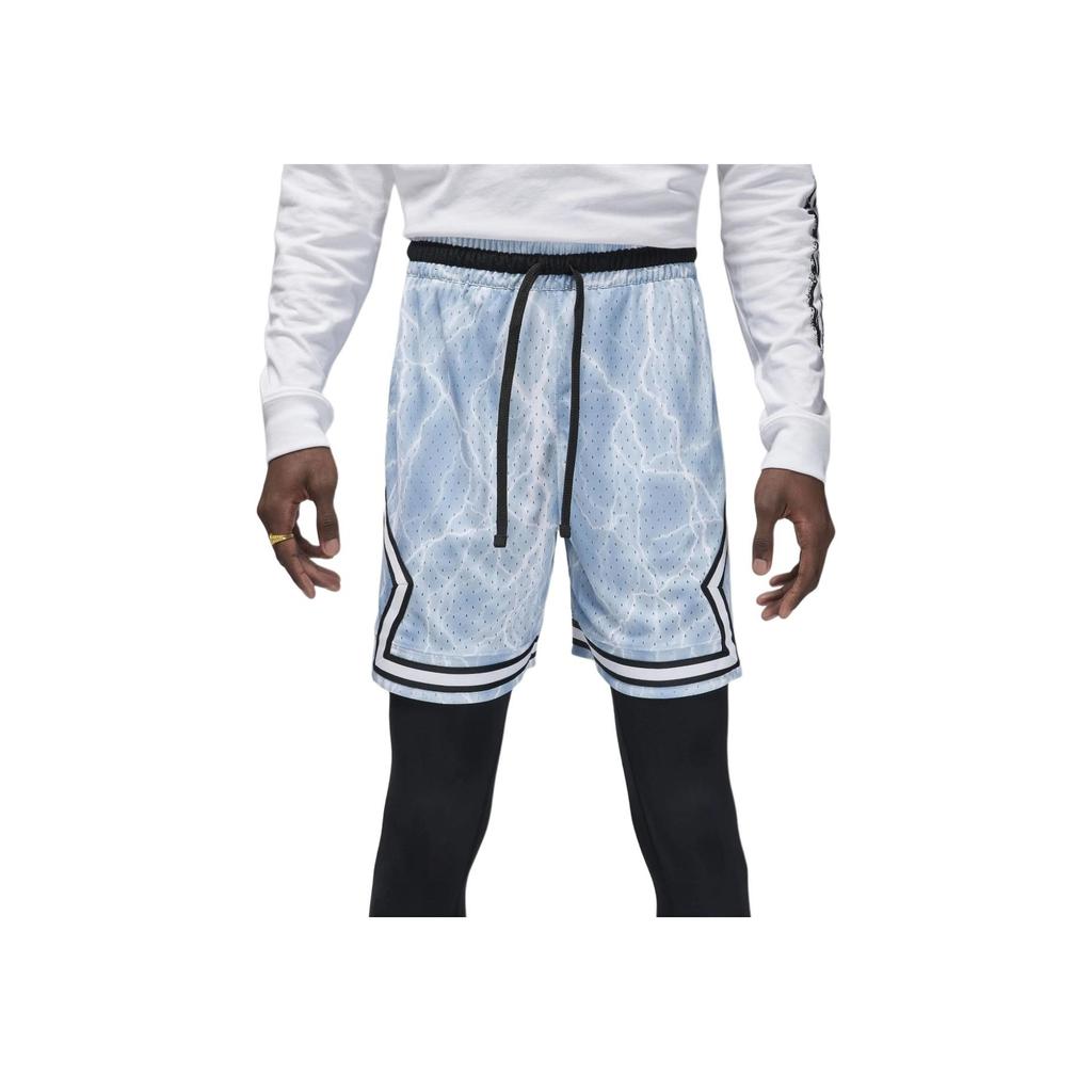 Jordan Dri-FIT Sport Logo Color Block Drawstring Athletic Shorts Men shorts Blue Gray FN5804-436