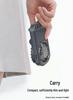 USB Rechargeable Portable Mini Desktop Fan with Digital Display and High-Speed Semiconductor Cooling