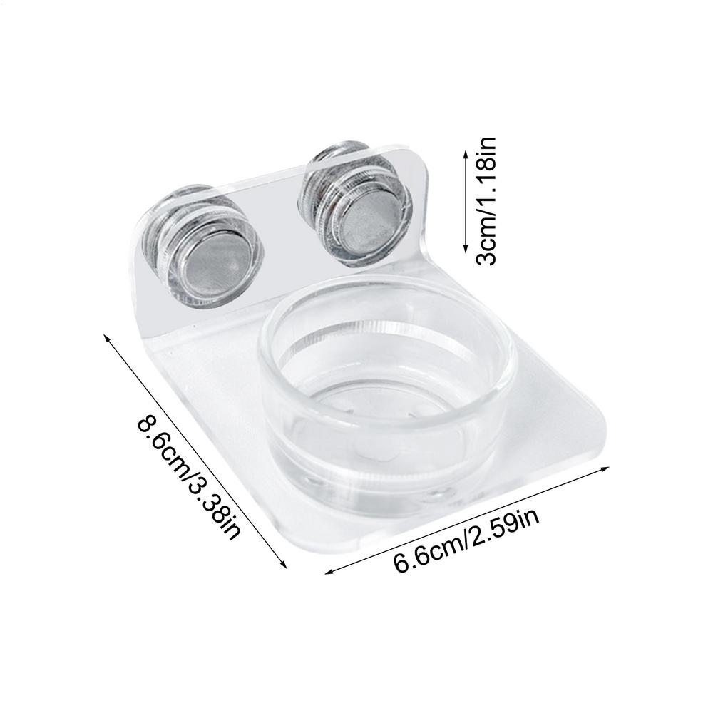 Magnetic Reptiles Suction Cup Food Tray Gecko Easy Installation Feeding Station Food Dish For Lizards Chameleons Tree Frogs