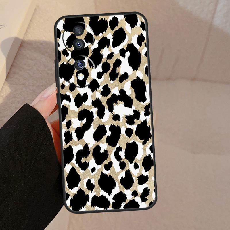 

Leopard Skin For Honor Magic 8 Pro 6 5 7 Lite Case For Honor 400 200 90 70 50 X8c X8b X9a X9b X9c X9d Win Honor Magic7 Lite