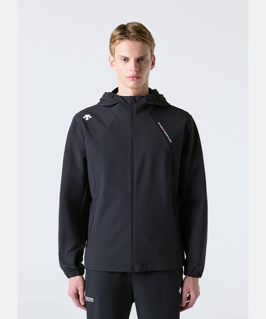 Descente Swiss Triathlon Training Woven Jacket Black Sr121Iwt21