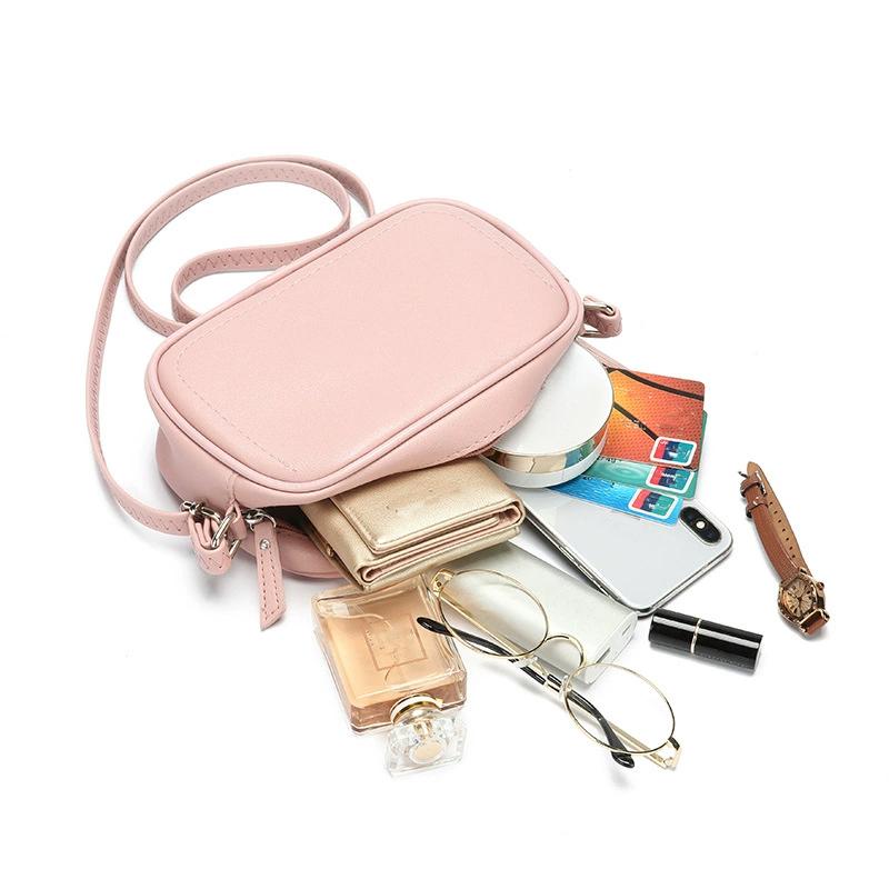 2024 Summer Girl's Mini Phone Messenger Bag Ins Women's Crossbody Small Bag High Sense Mom Shoulder Crossbody Handbag