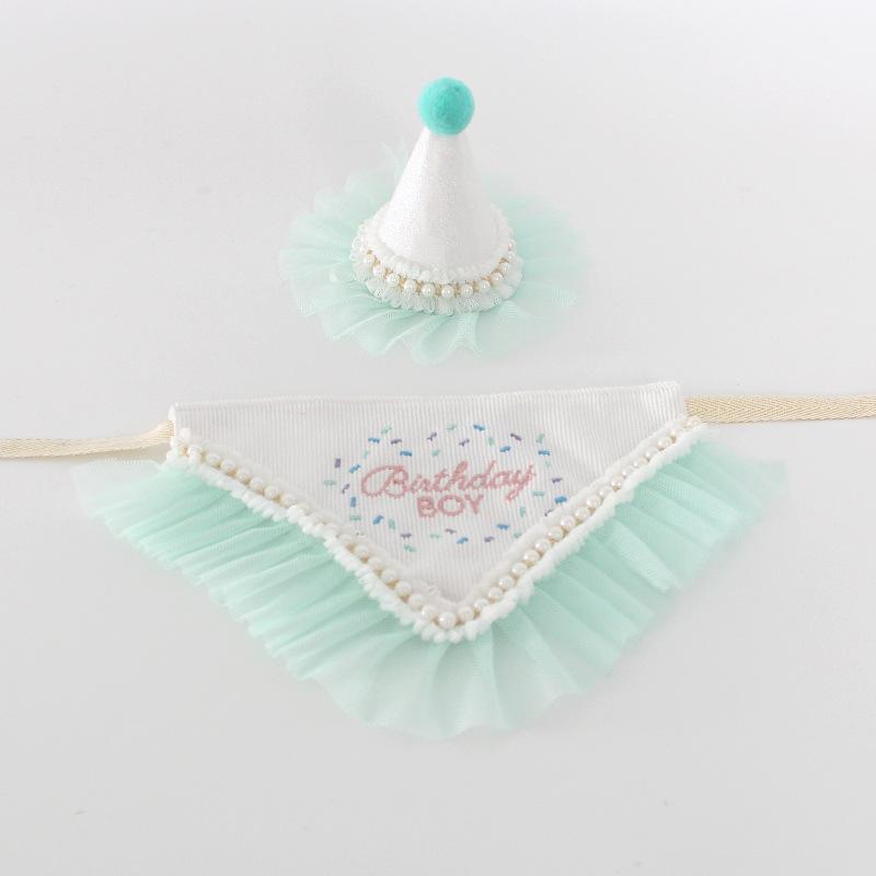 

INS Pet Supplies Собака День рождения Слюна Полотенце Вечеринка Pet Треугольный шарф Кошка Кошка Собака Милый кружевной нагрудник Аксессуары для домашних животных