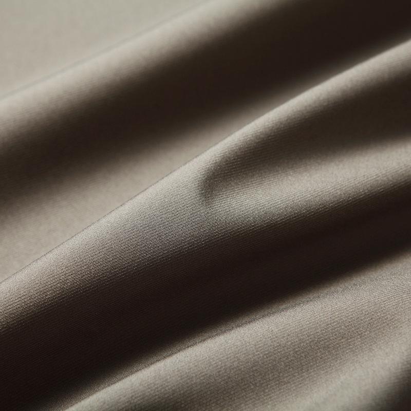 Spring and Autumn Solid Color Lapel Top Middle-aged and Young Light Luxury Business Single-breasted Casual Trench Coat