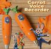 Neuer Karotten-Aufnahmestift | Für Kinder | 60S Mini-Rekorder | 2-in-1 Gelstift Schreibwaren-----