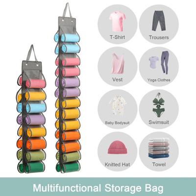 Yousheng Sac de Rangement Suspendu pour Vêtements de Yoga 26 Compartiments Placard Vêtement Suspendu Organisateur de Leggings Solution de Rangement pour Vêtements
