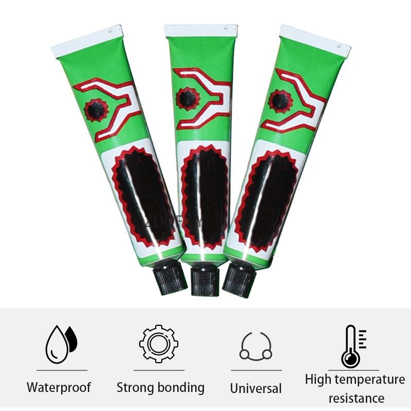 1/2/4 Stück Reifenreparaturkleber für Motorrad, Fahrrad, Auto, Schlauchflickkleber, Autozubehör, Schnelles Reparaturset