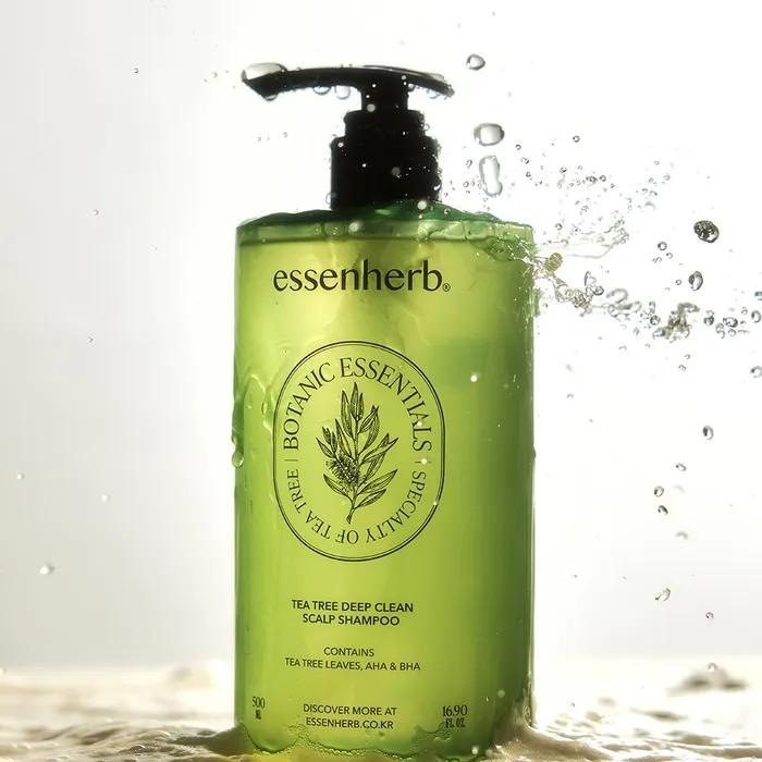 Tea Tree Deep Clean Scalp Shampoo 500ml 2 Pcs