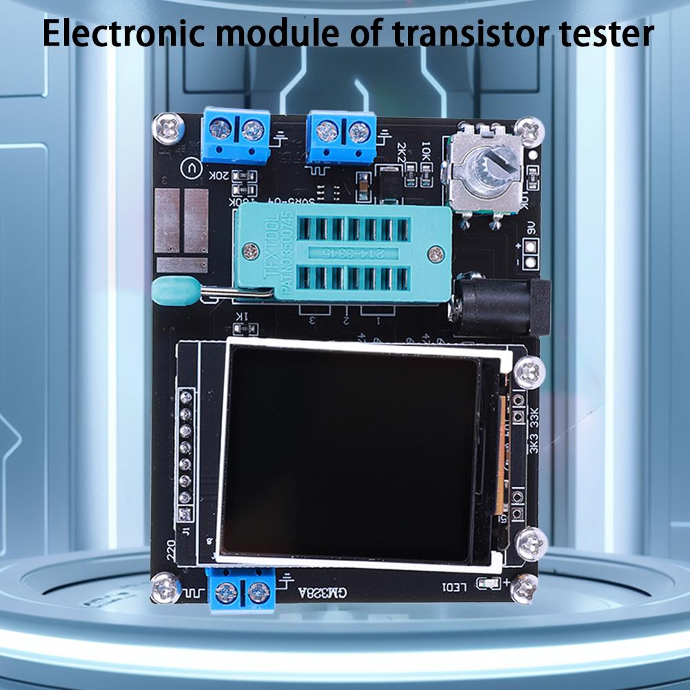 GM328A Transistor Tester Resistance Inductance tester multimeter ESR Capacitance Frequency Meter PWM Square Wave Generator