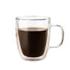 Shangqi Double-Wall Glass Mug with Handle, 350ml