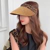 Women's Summer Straw Sun Hat - Duckbill Cap for Travel and Beach