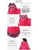 Children's Fuchsia Mexican Folk Dance Dress - Day of the Dead Costume