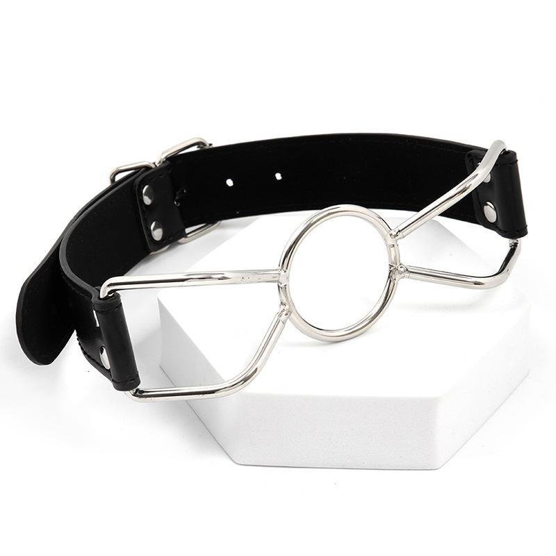 Stainless Steel Butterfly Shaped Sm Gag Adjustable Belt Mouth Sex Toys For Adult Games Sexyshop Erotic Accessories Couples