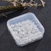 500Pcs 6mm Spacer Beads Caps Mini Polished Hard Multiple Spacer Caps for Handcraft